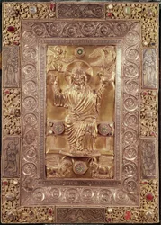 Christ en majesté entre les symboles des évangélistes, vers 1228